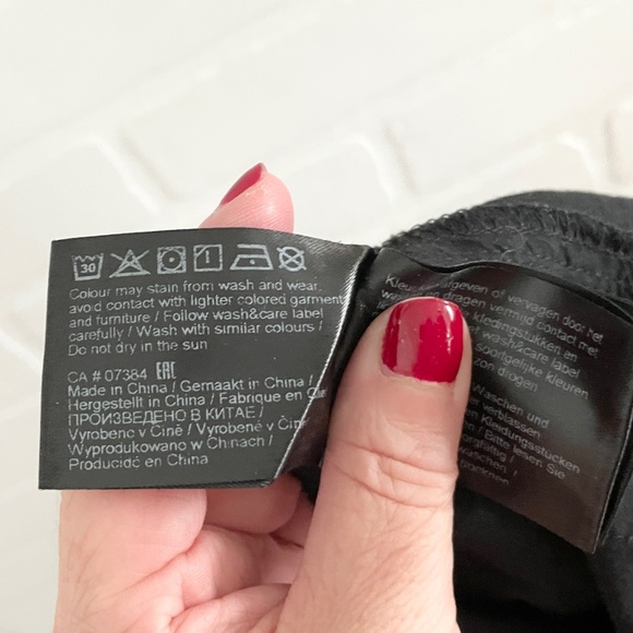 Anthropologie x Sandwich_linen Barrel Ankle Pants Pockets Lagenlook Black Sz S - Picture 13 of 14